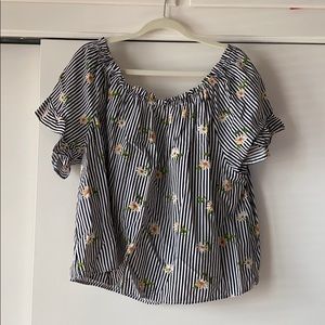 Off the shoulder top